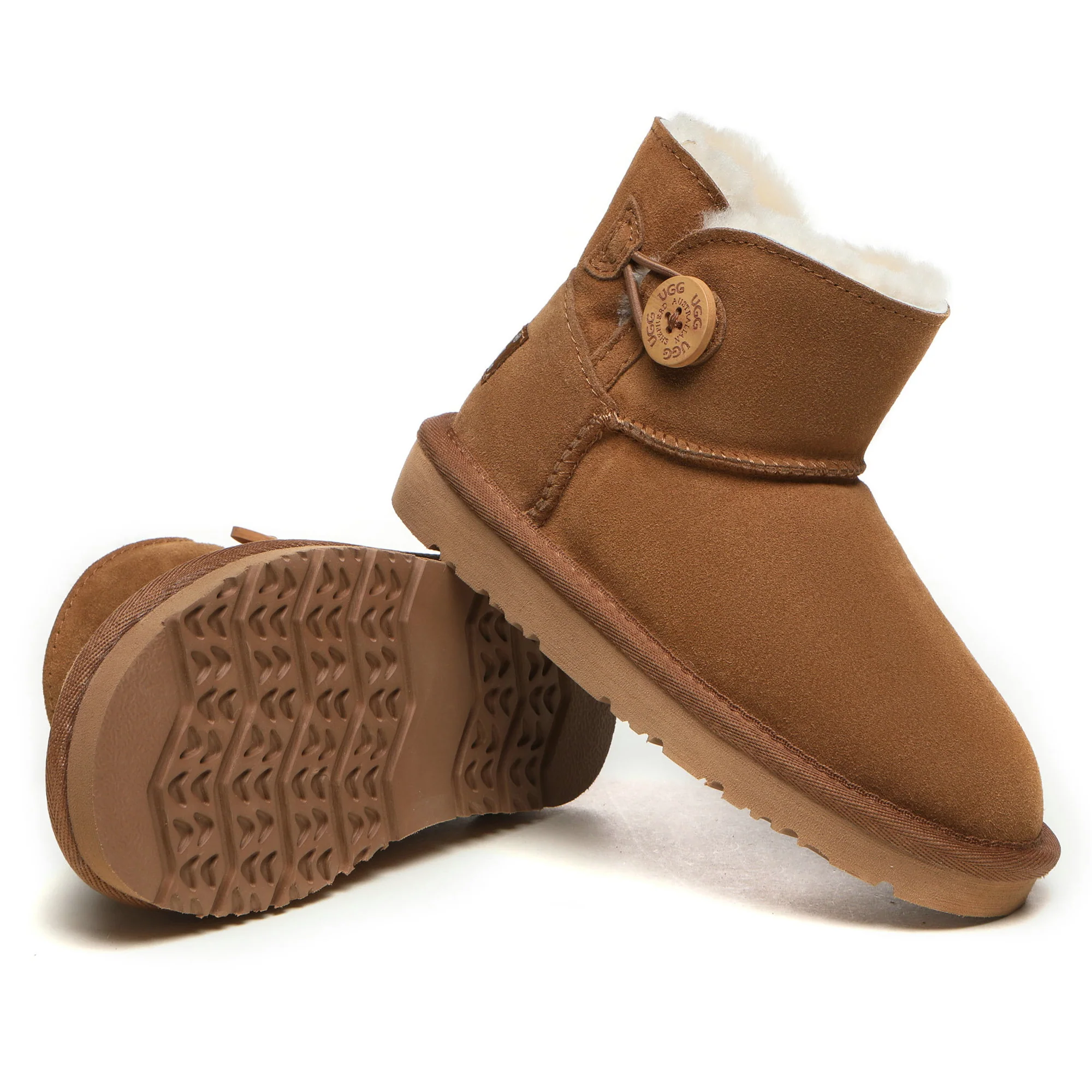 Mini Button Kids UGG Boots - Image 6
