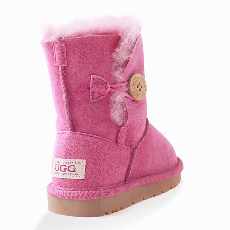One Button Kids UGG Boots - Image 12