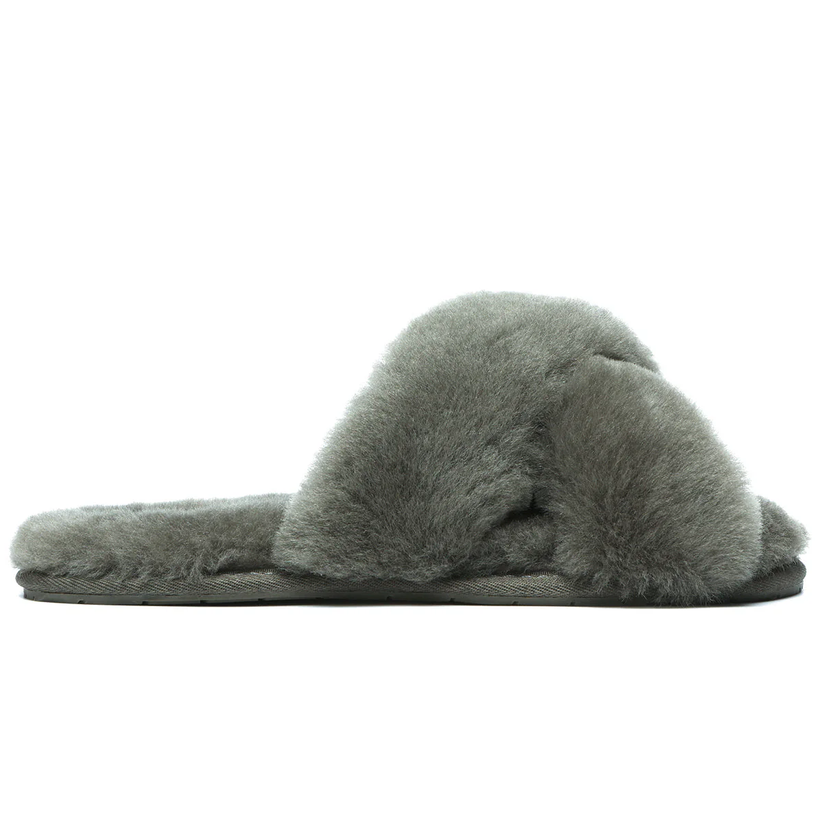 Premium Cross Fluff UGG Slides - Image 39