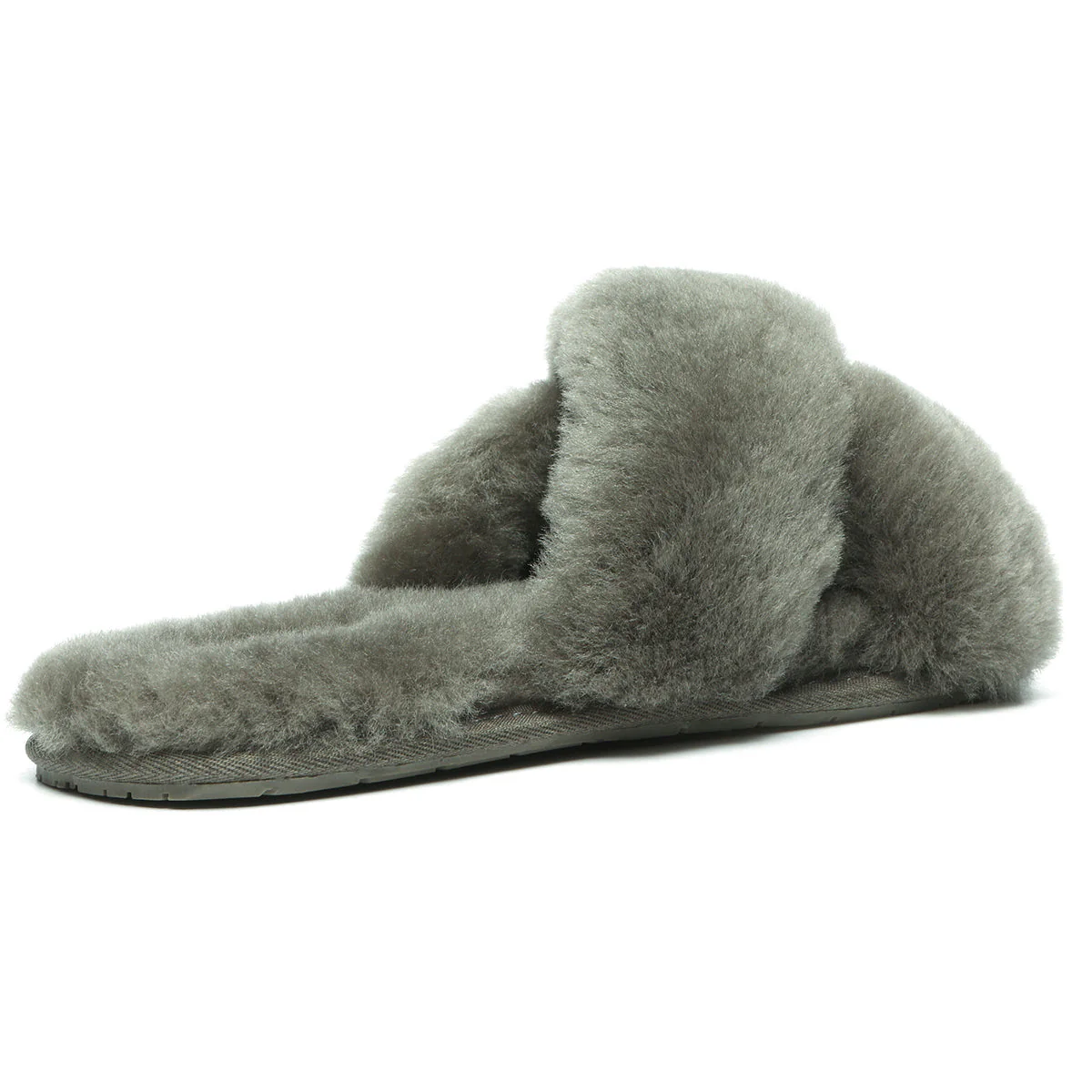 Premium Cross Fluff UGG Slides - Image 41