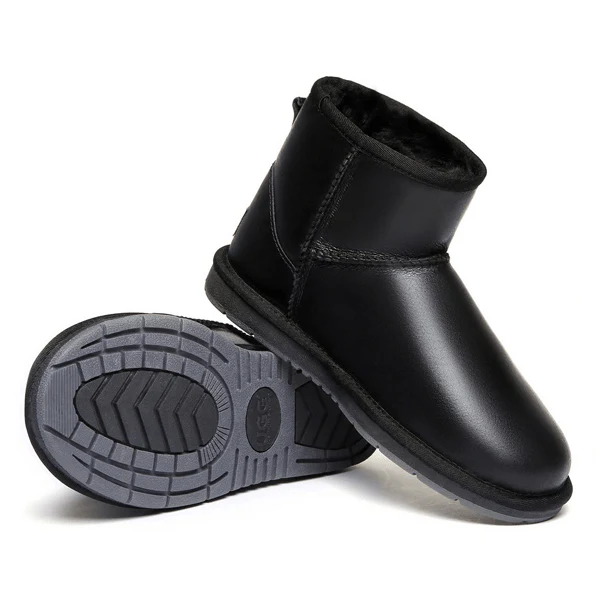 Premium Mini Napa Leather UGG Boots - Image 12