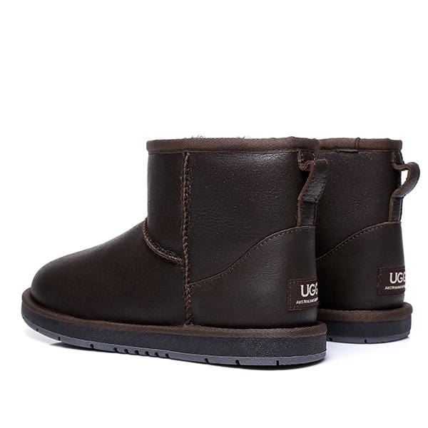 Premium Mini Napa Leather UGG Boots - Image 3