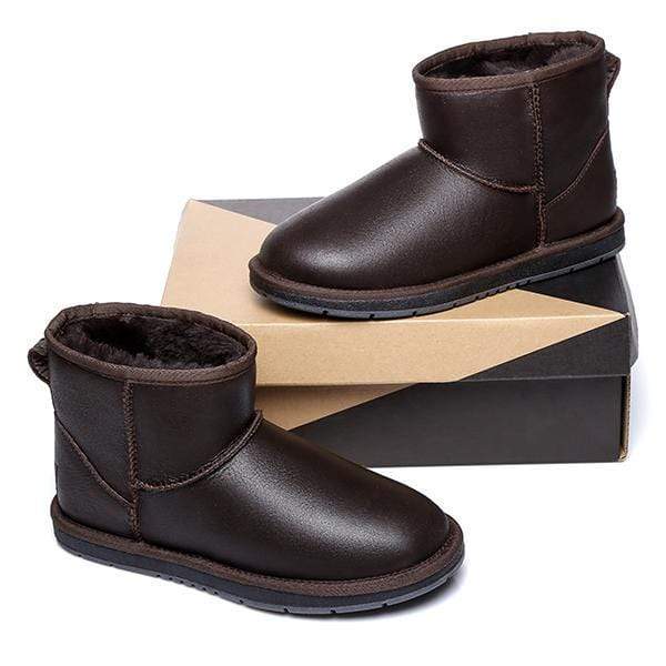 Premium Mini Napa Leather UGG Boots - Image 6