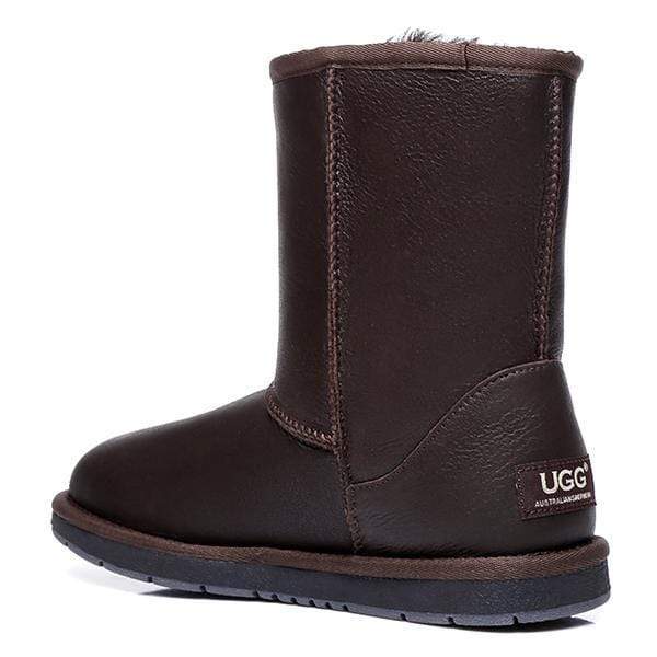 Premium Short Napa Leather UGG Boots - Image 11