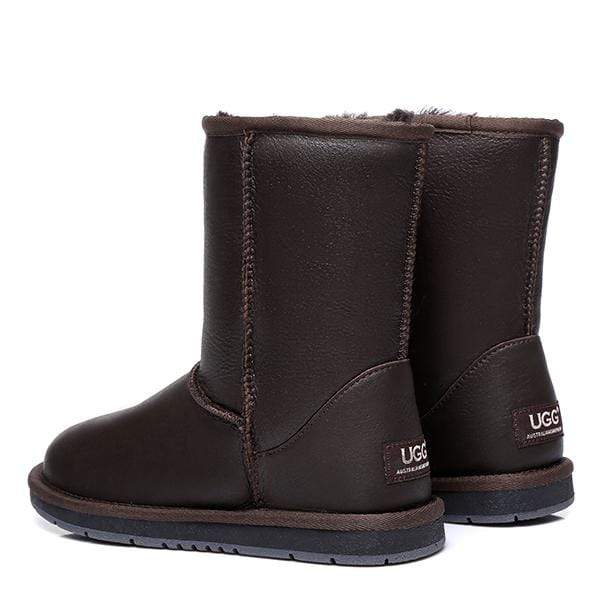 Premium Short Napa Leather UGG Boots - Image 12