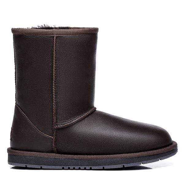 Premium Short Napa Leather UGG Boots - Image 9