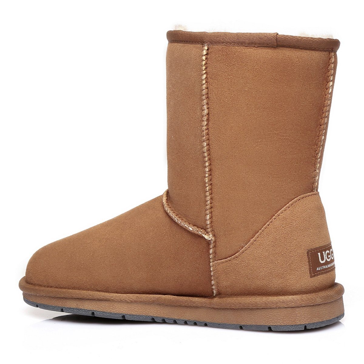 Short Classic Suede UGG Boots - Image 3