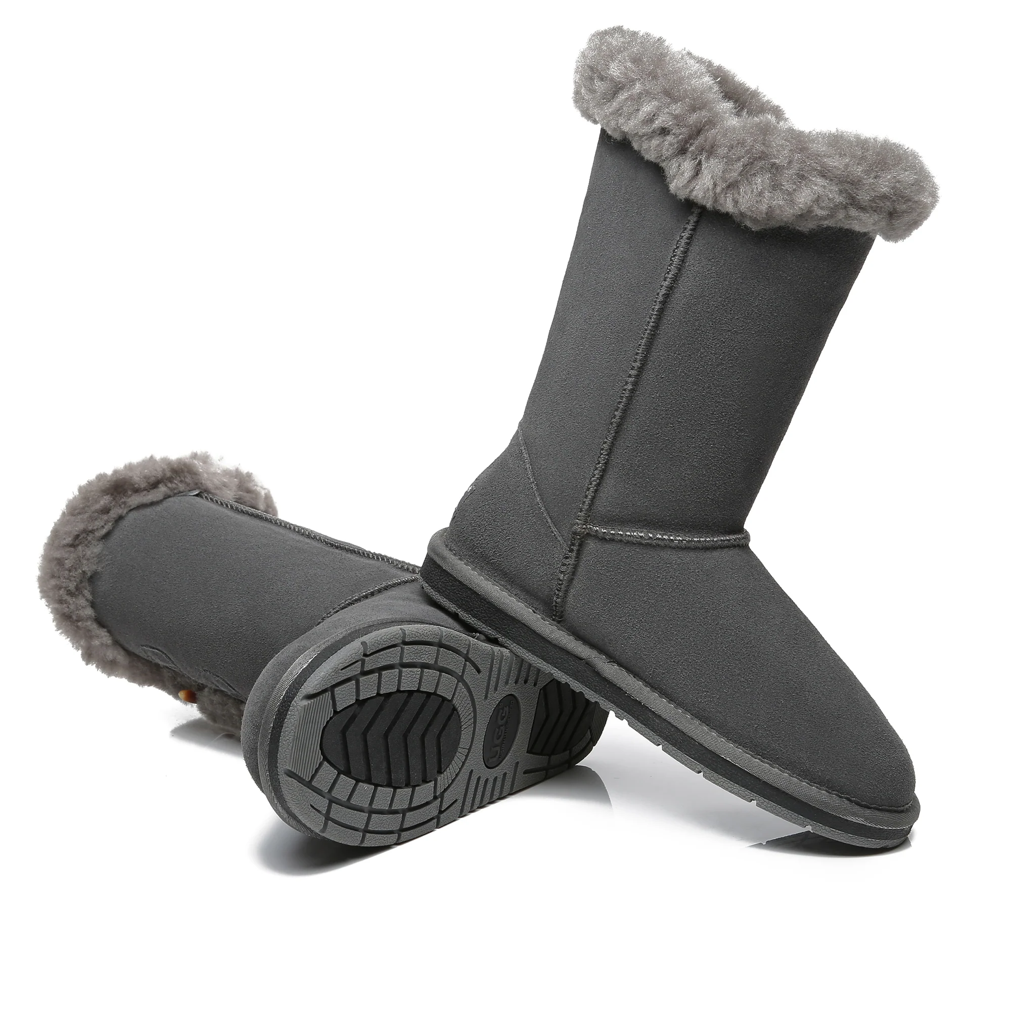 Tall 3-Buttons Toggle UGG Boots - Image 12