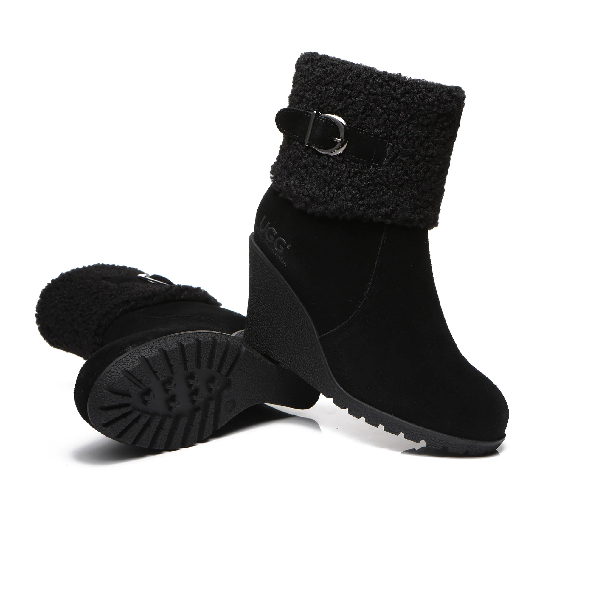 UGG Joey Wedge Fashion Boots - Image 14