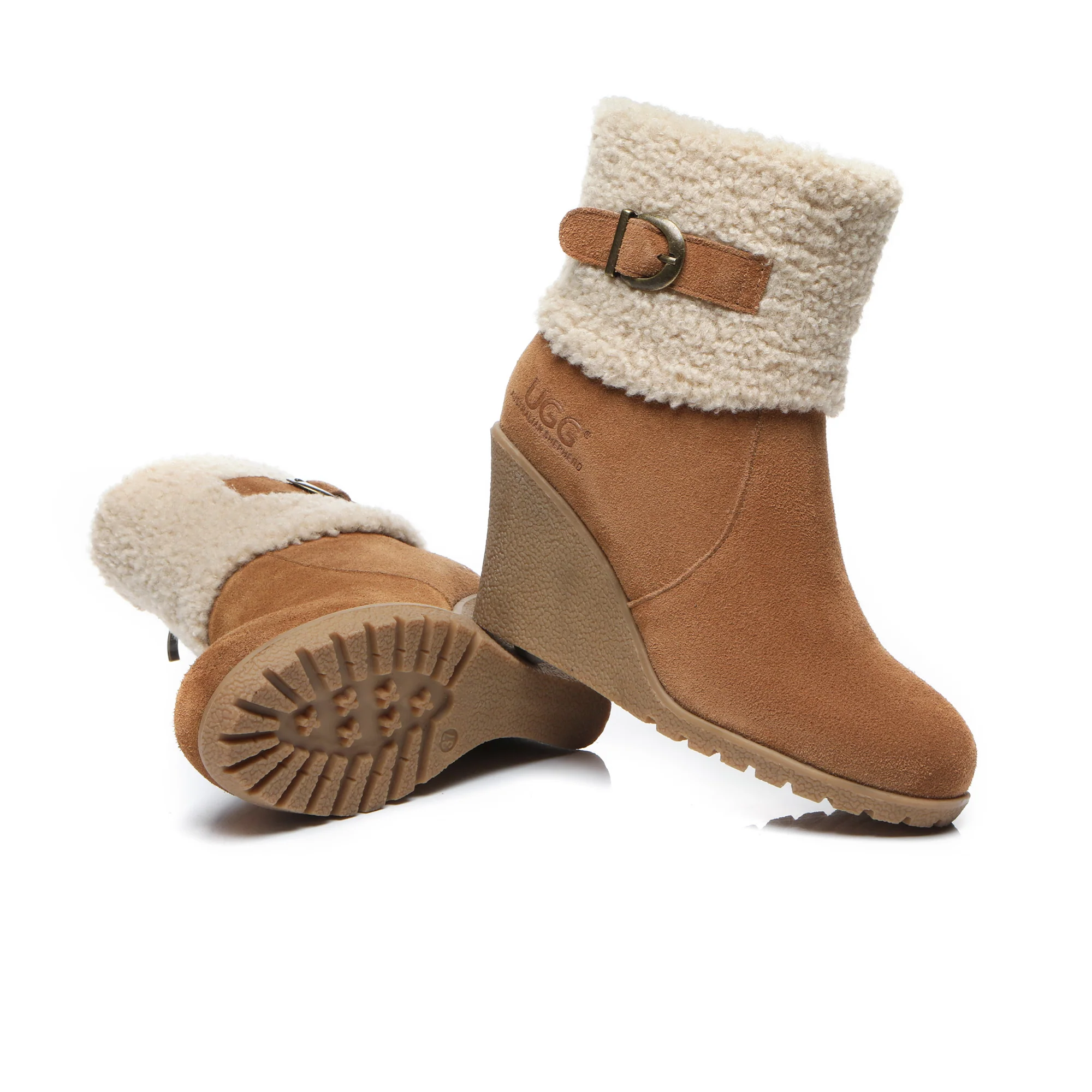UGG Joey Wedge Fashion Boots - Image 6