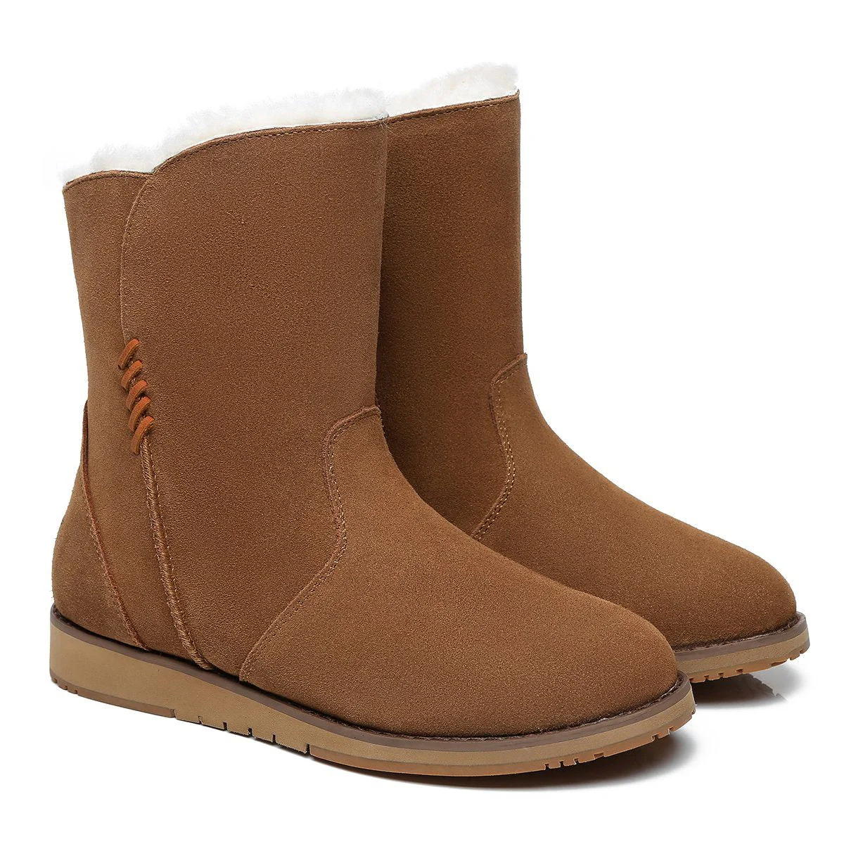 UGG Karina Women Inner Zipper Short Boots - Image 4