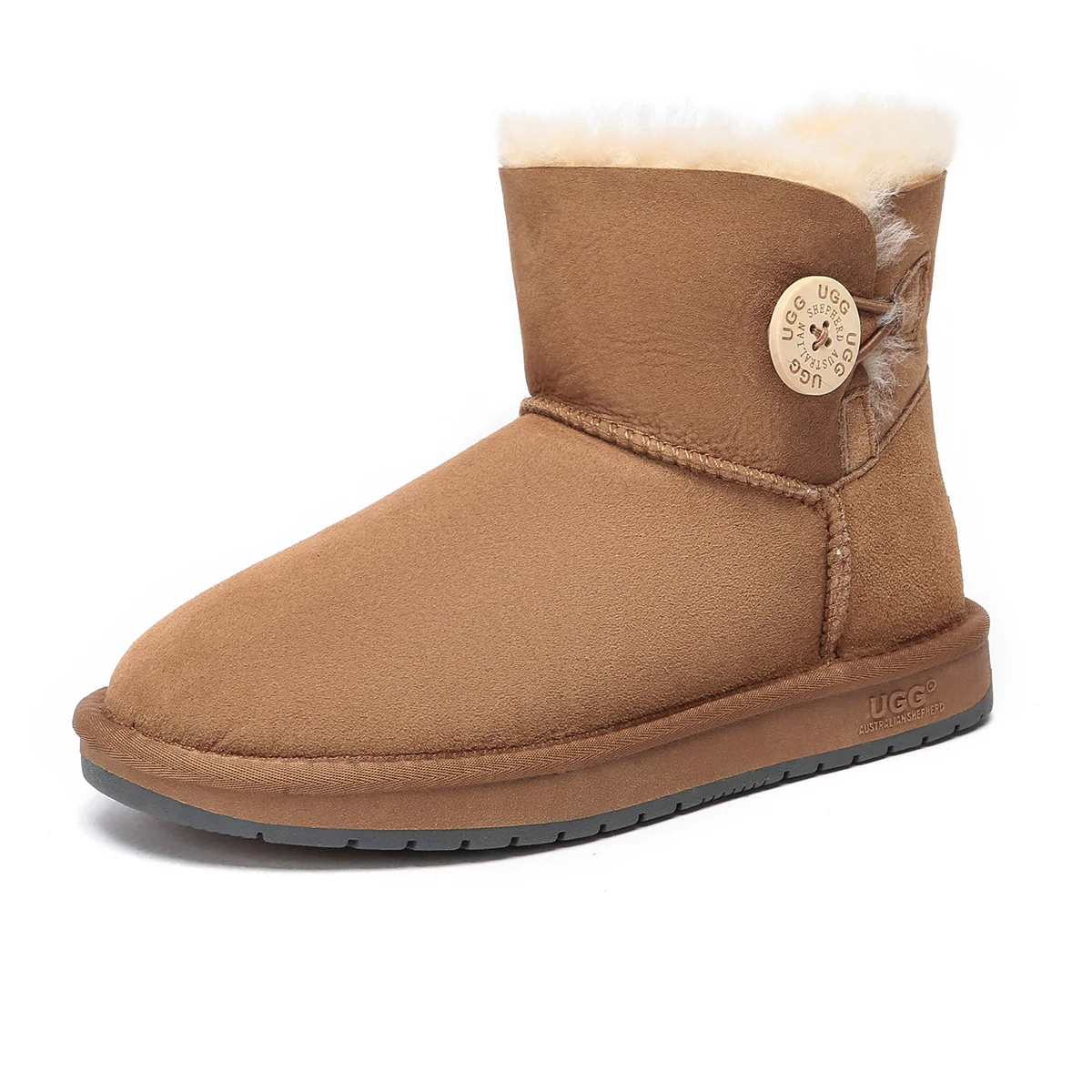 Mini Button UGG Boots - Image 3
