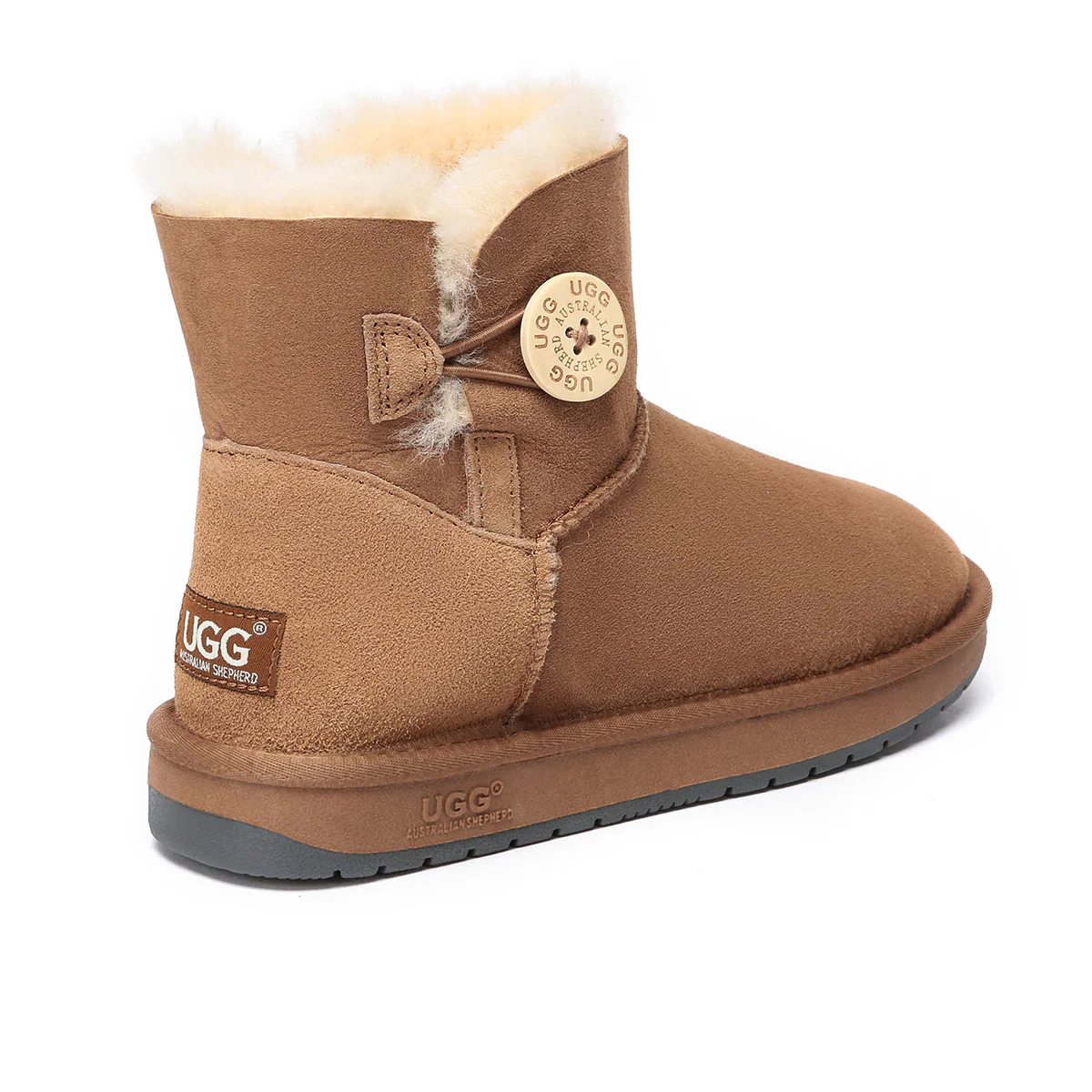 Mini Button UGG Boots - Image 4
