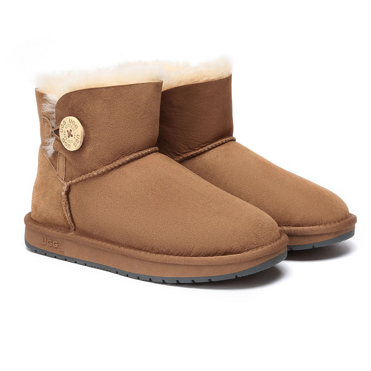 Mini Button UGG Boots - Image 5