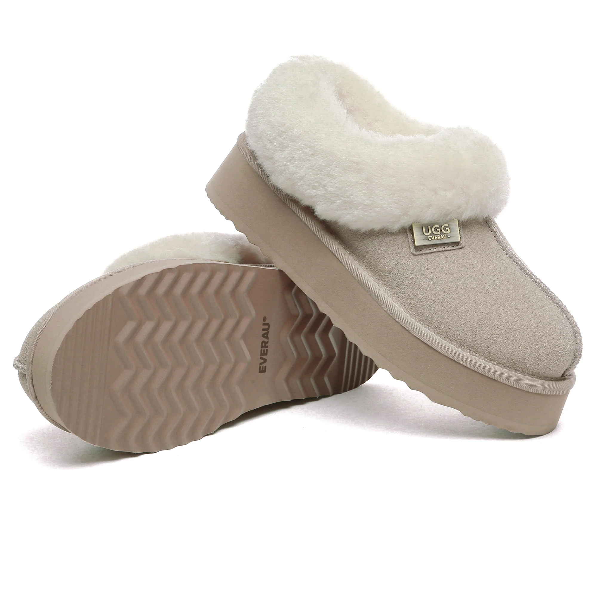 UGG Platform Ankle Slippers - Image 10