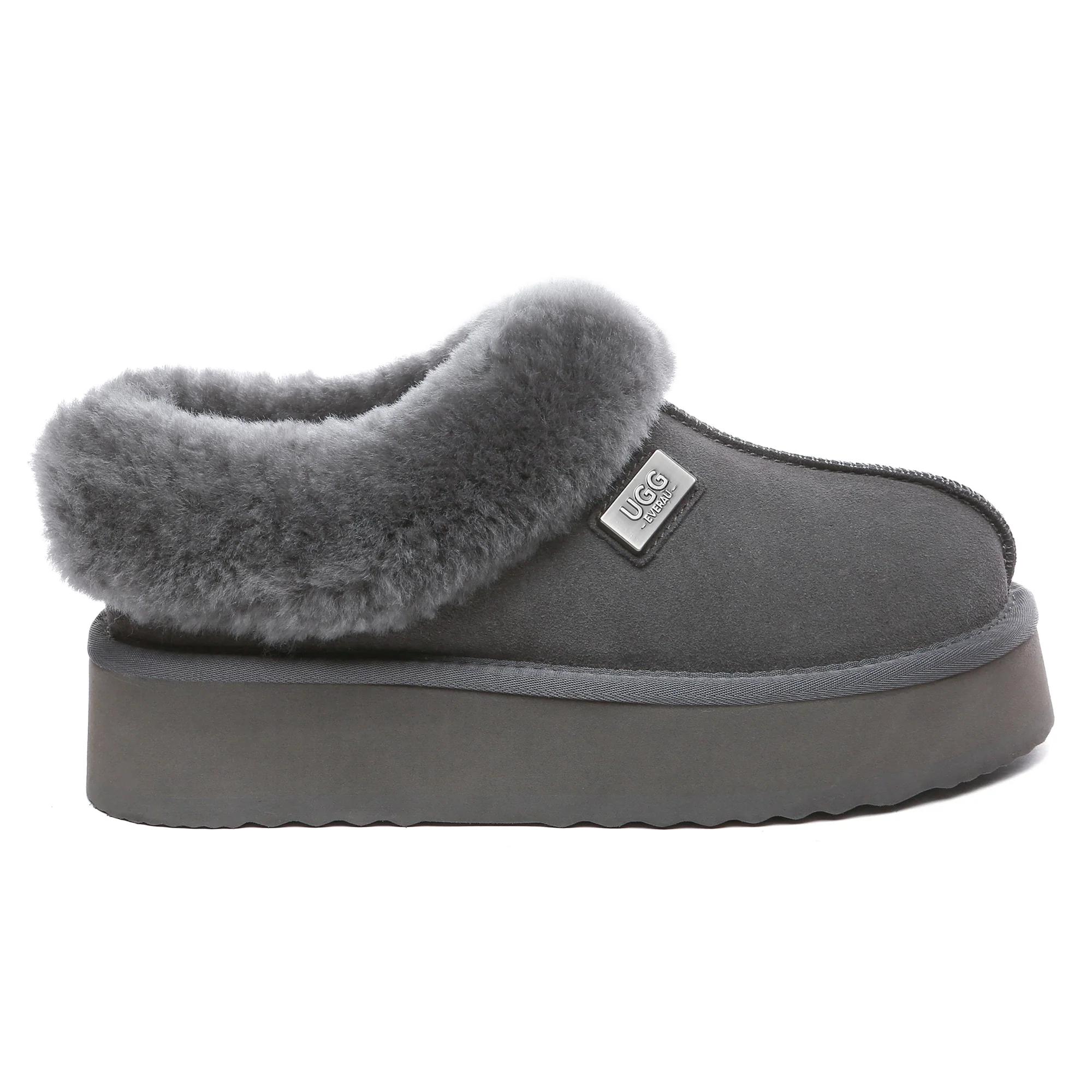 UGG Platform Ankle Slippers - Image 11