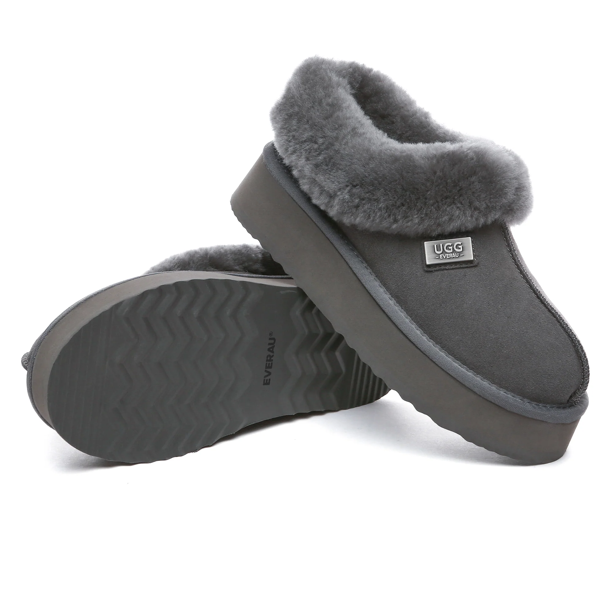UGG Platform Ankle Slippers - Image 15