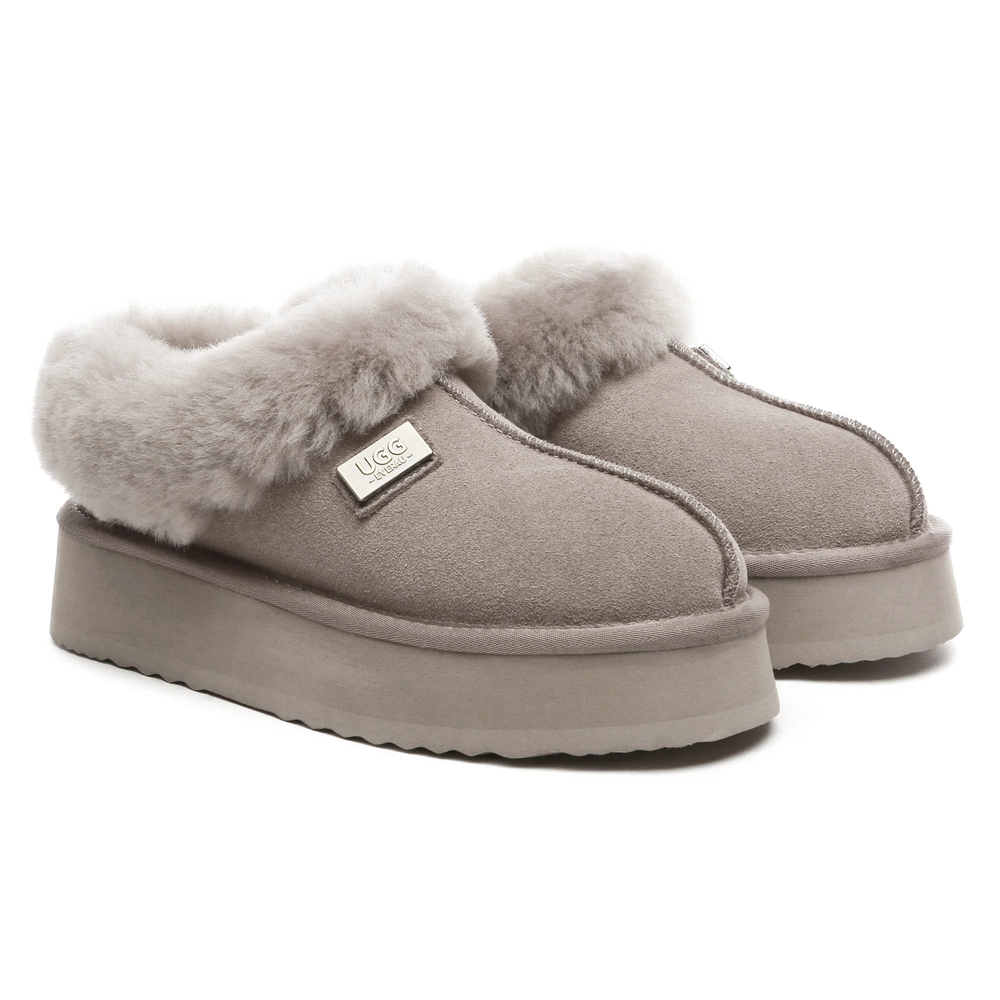 UGG Platform Ankle Slippers - Image 19