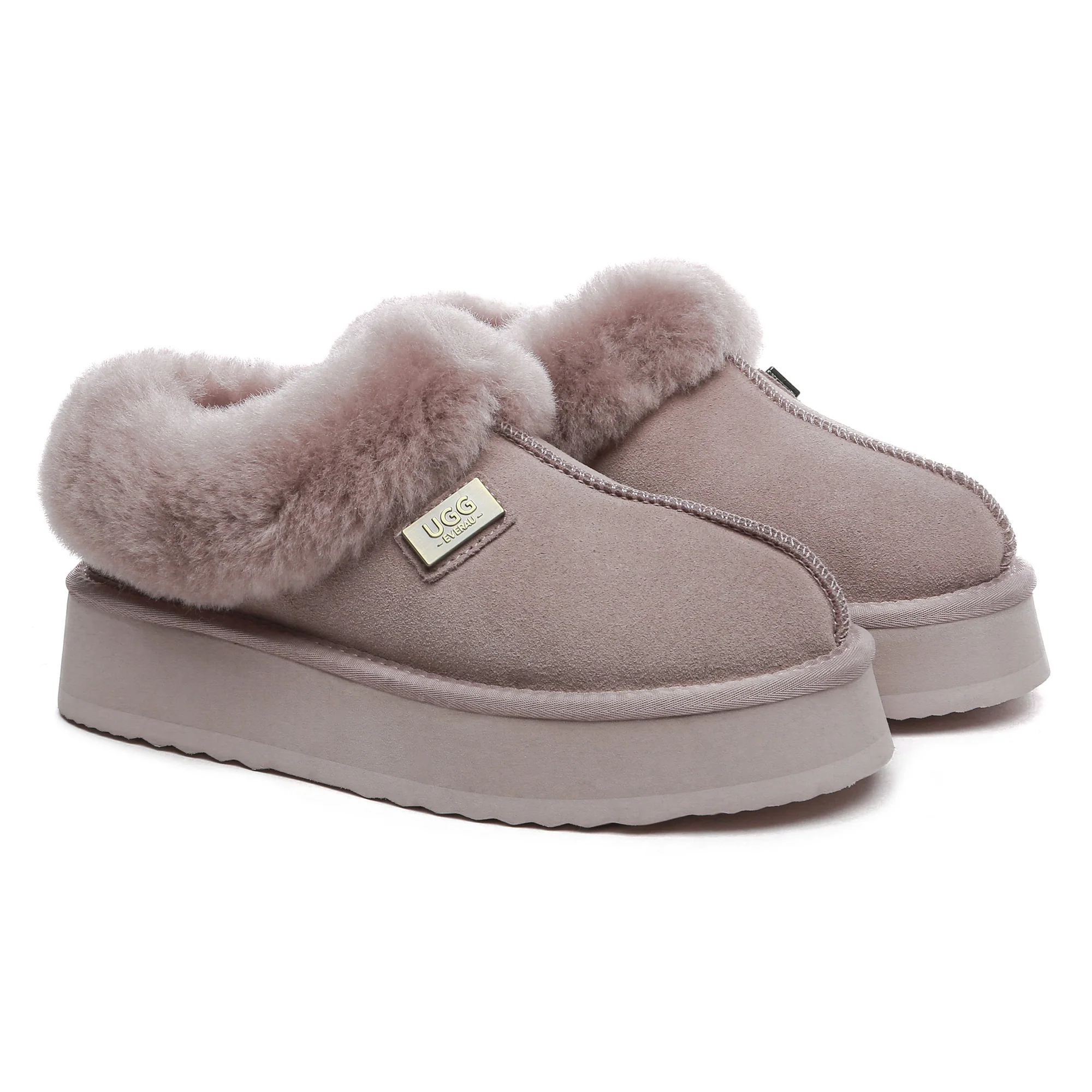UGG Platform Ankle Slippers - Image 24