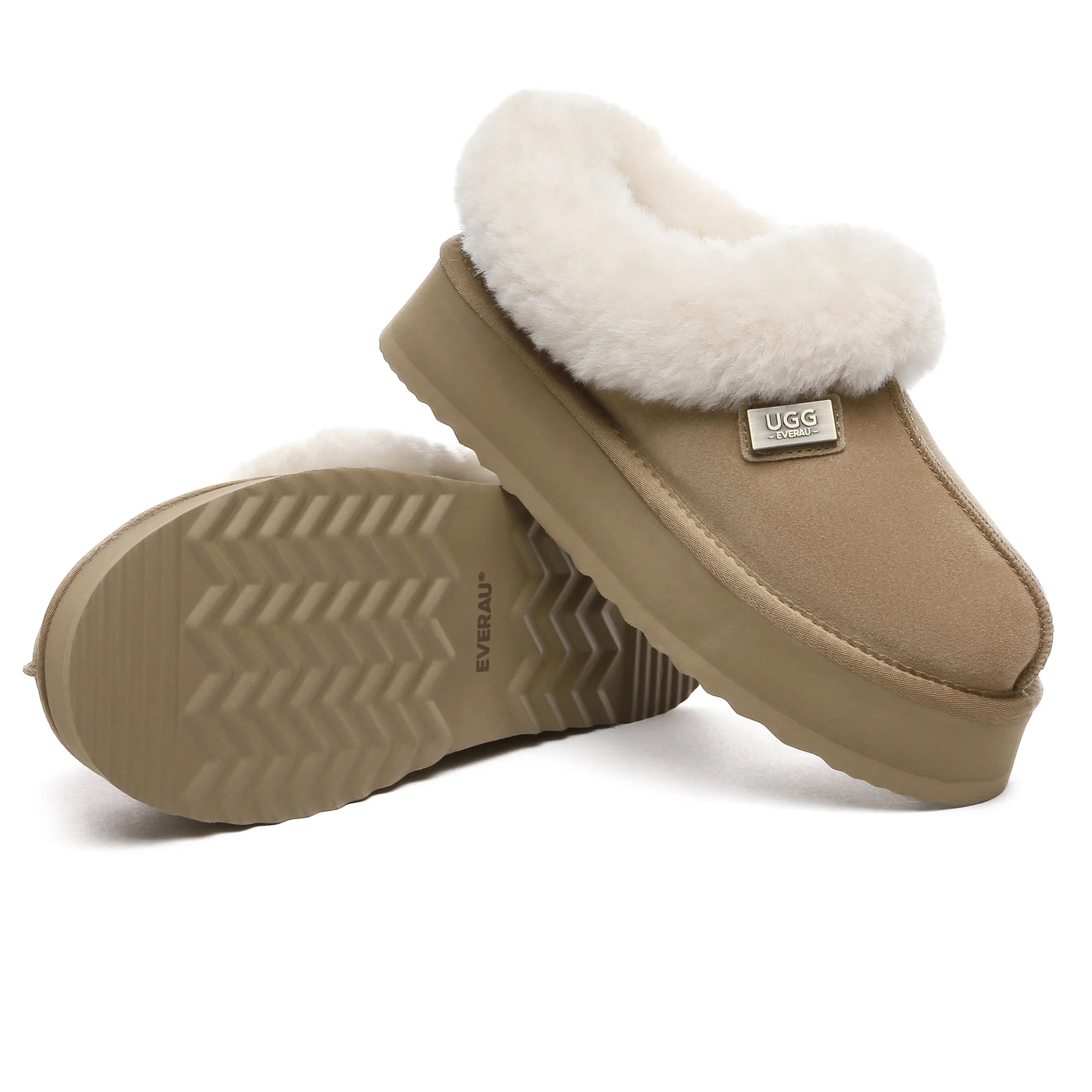UGG Platform Ankle Slippers - Image 5