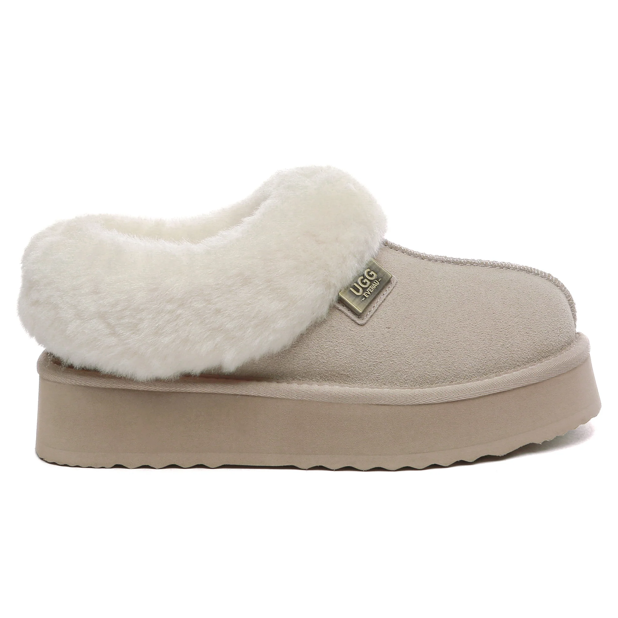 UGG Platform Ankle Slippers - Image 6