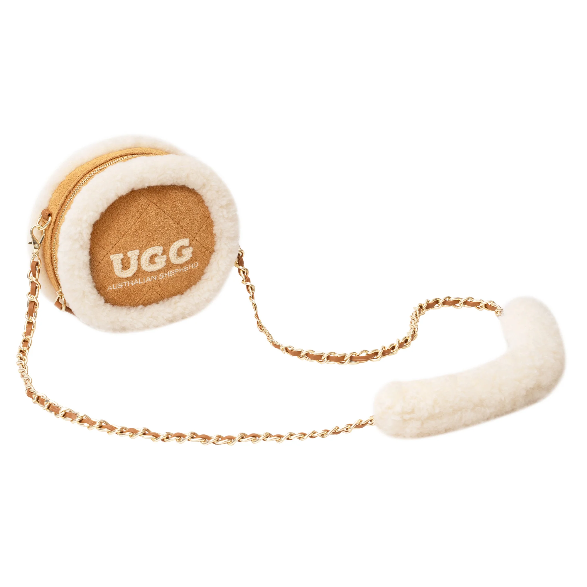 UGG Shearling Over Shoulder Handbag - Image 3