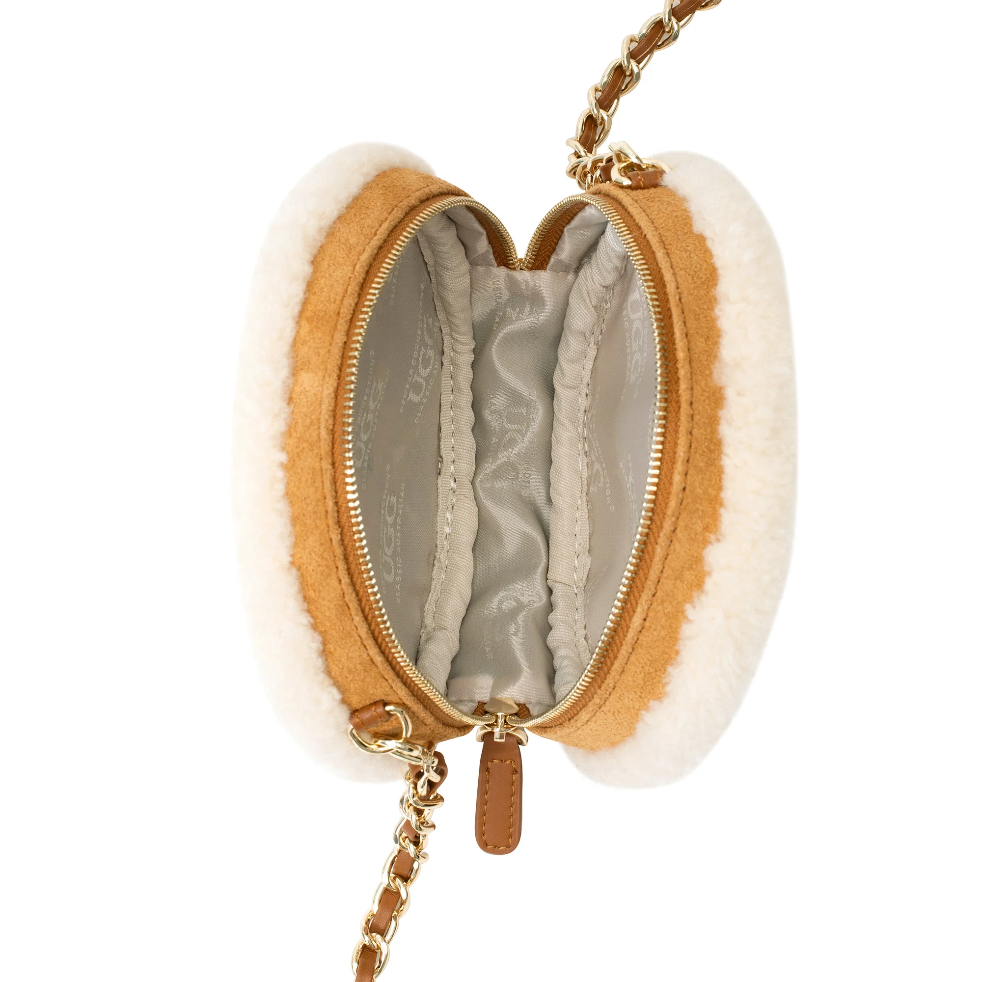 UGG Shearling Over Shoulder Handbag - Image 4