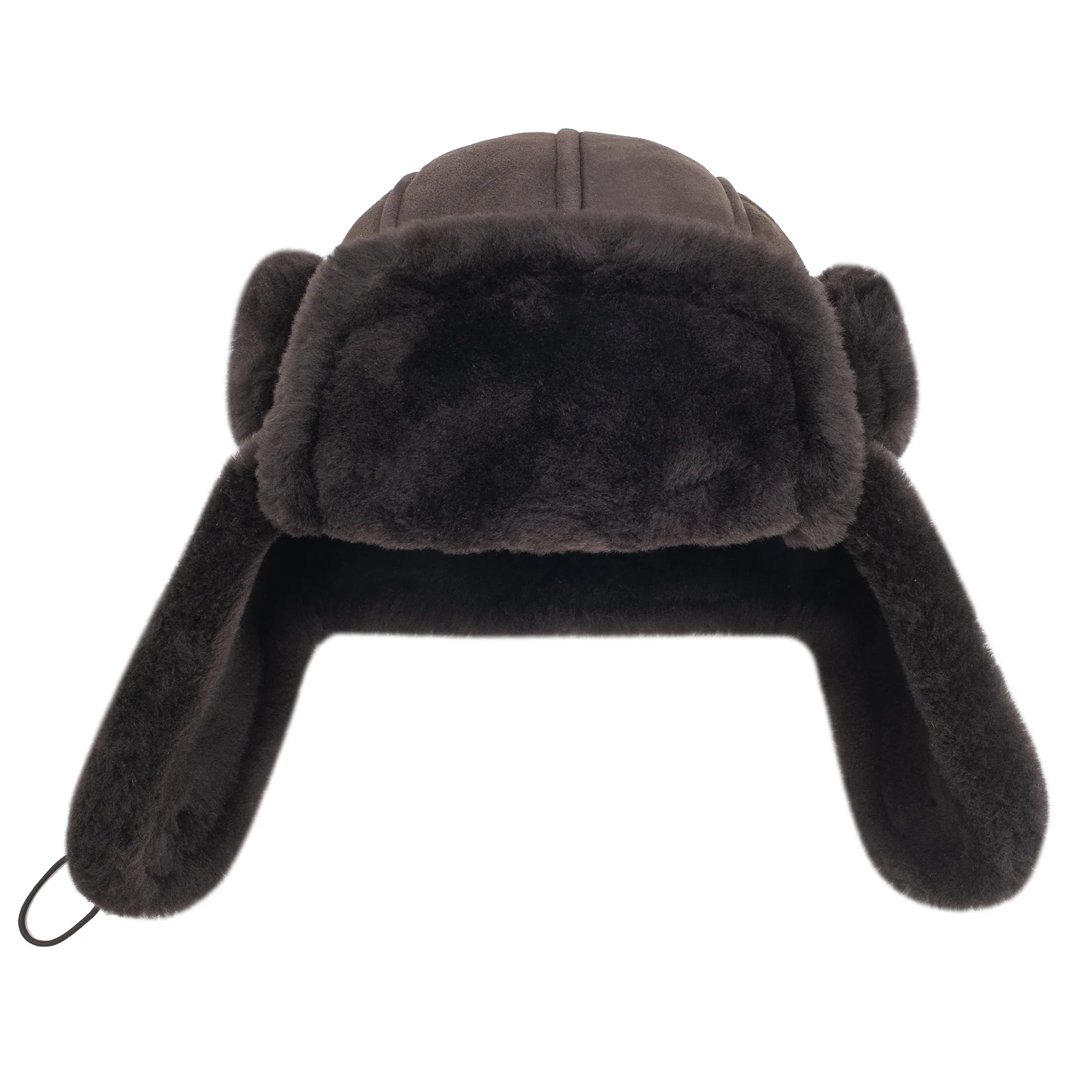 UGG Sheepskin Adjustable Aviator Hat - Image 12