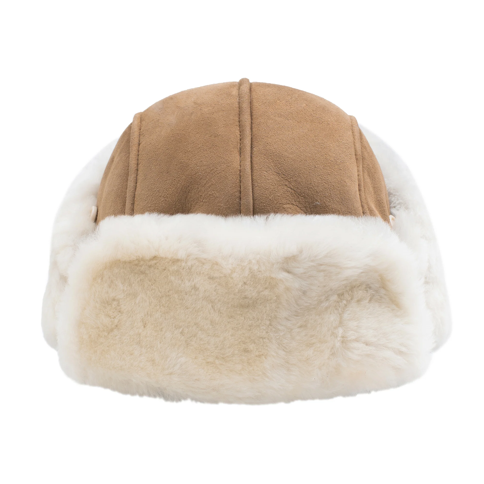 UGG Sheepskin Adjustable Aviator Hat - Image 6