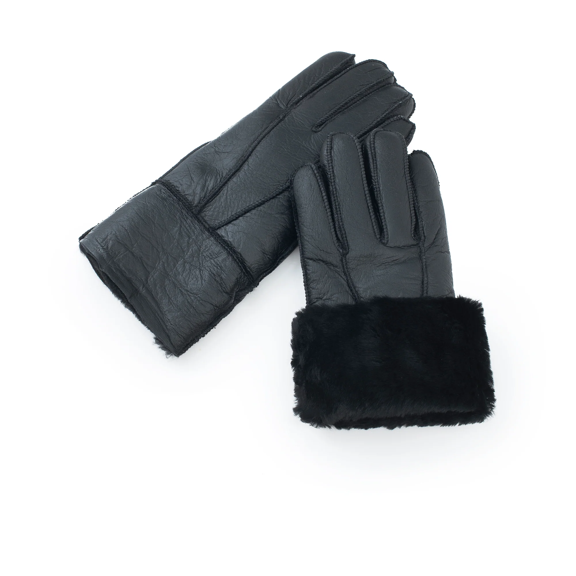 UGG Sheepskin Leather Gloves - Image 13