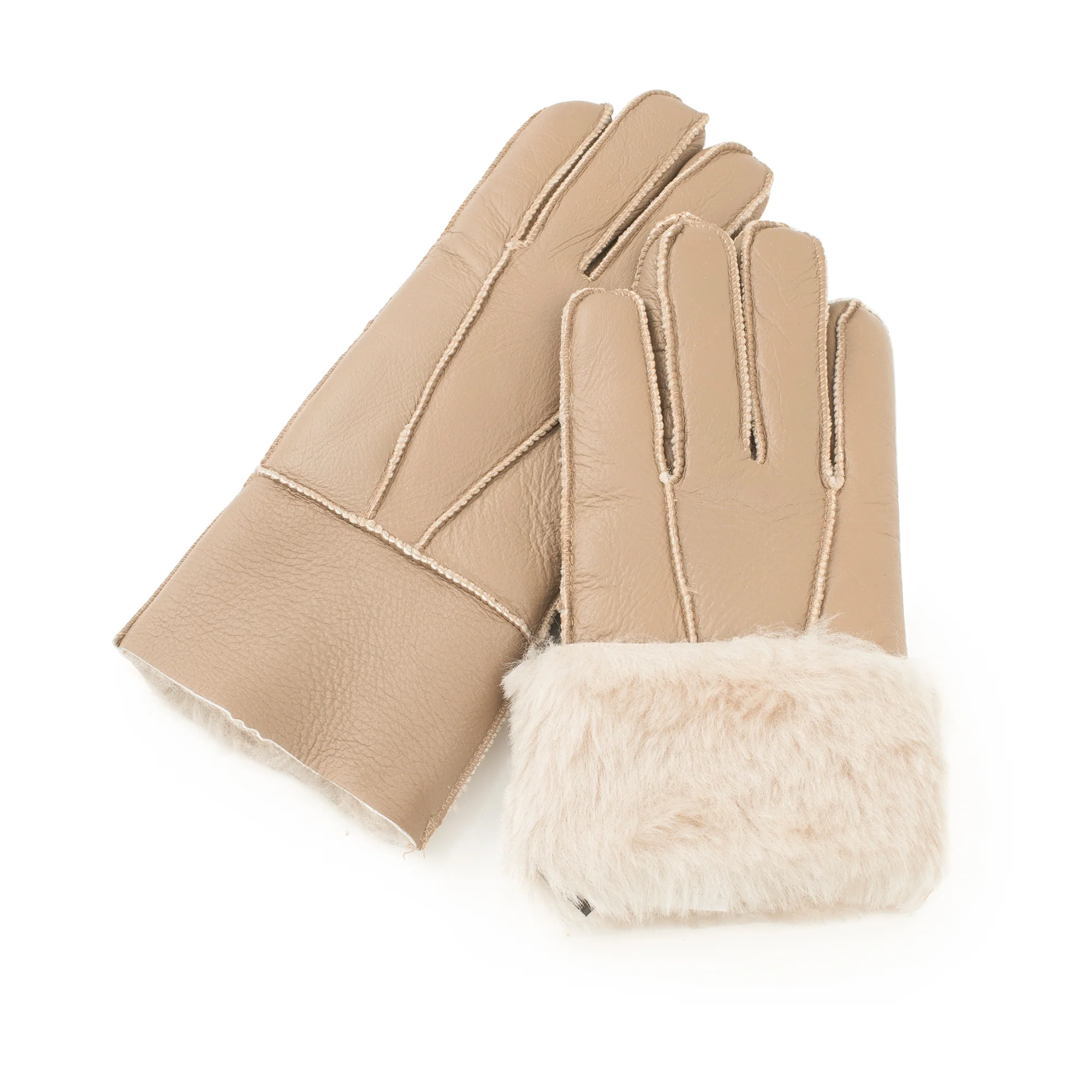 UGG Sheepskin Leather Gloves - Image 3