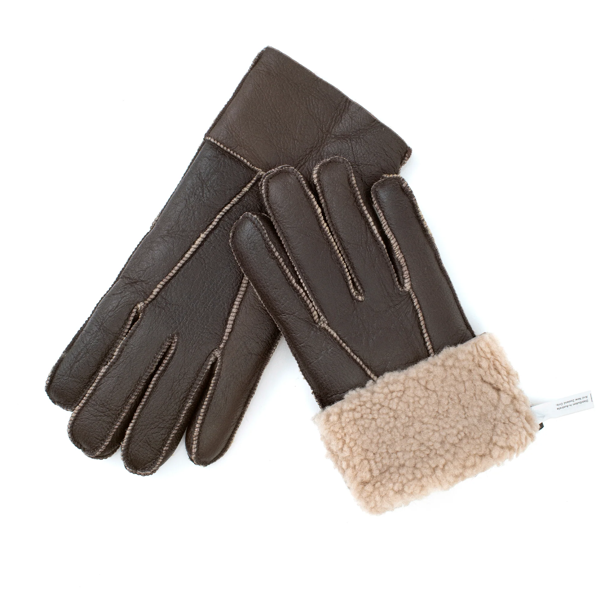 UGG Sheepskin Leather Gloves - Image 6