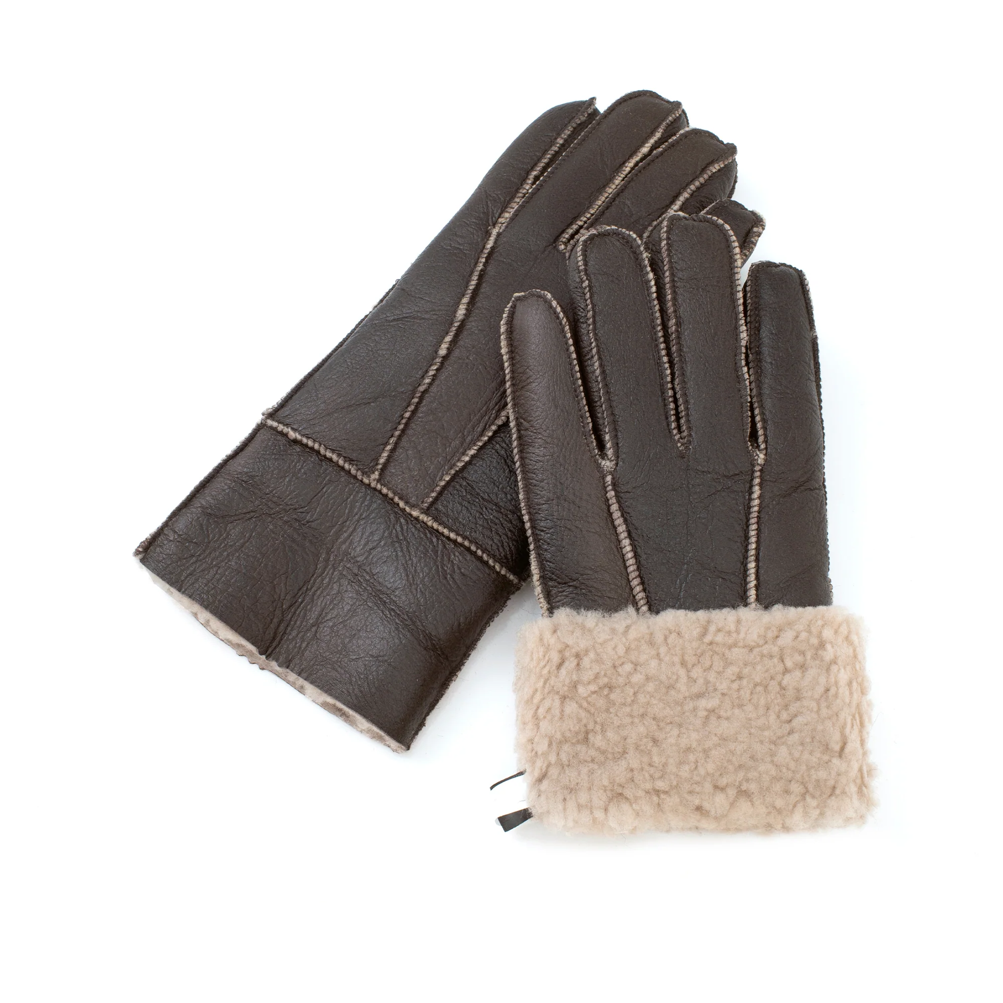 UGG Sheepskin Leather Gloves - Image 8
