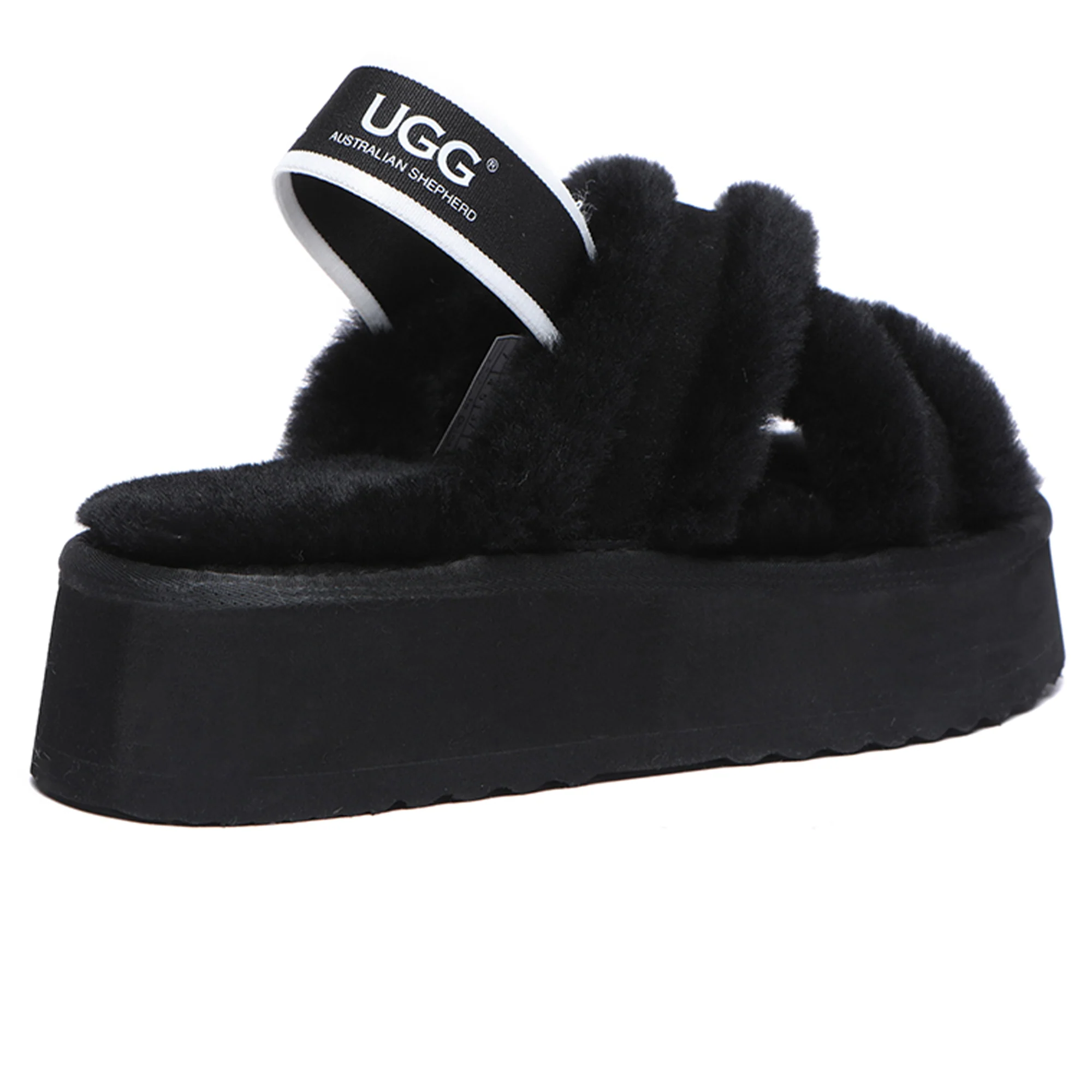 UGG Women Platform Cross Slides - Image 12