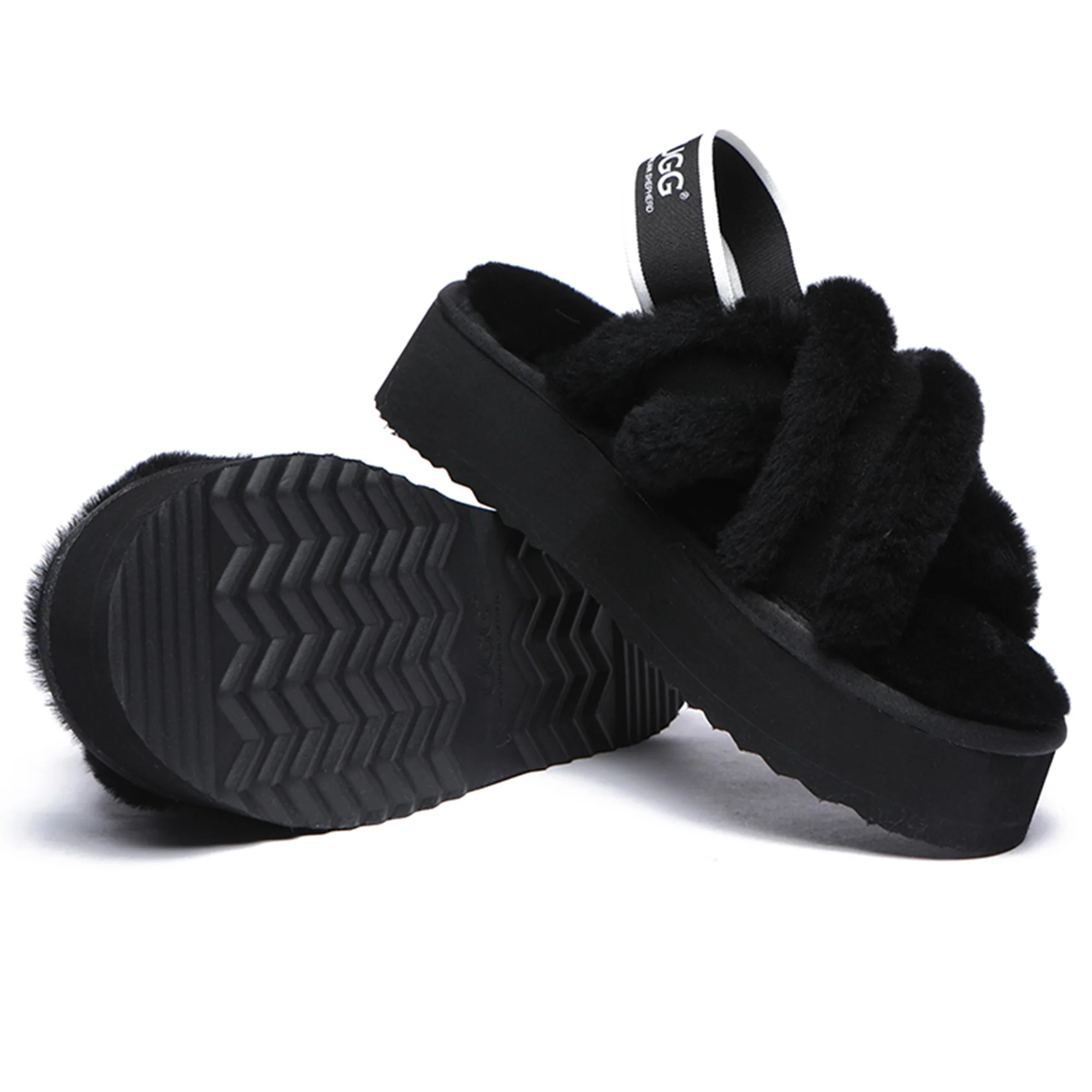 UGG Women Platform Cross Slides - Image 15