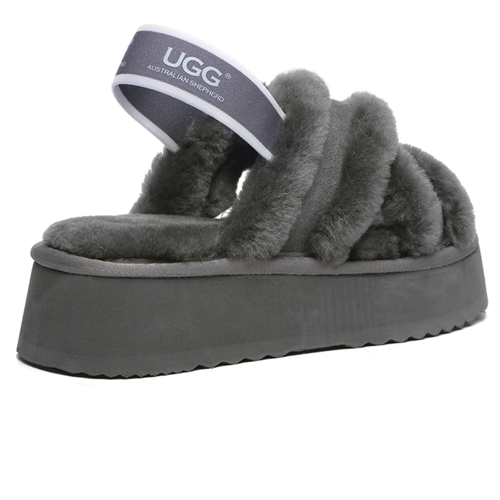 UGG Women Platform Cross Slides - Image 17