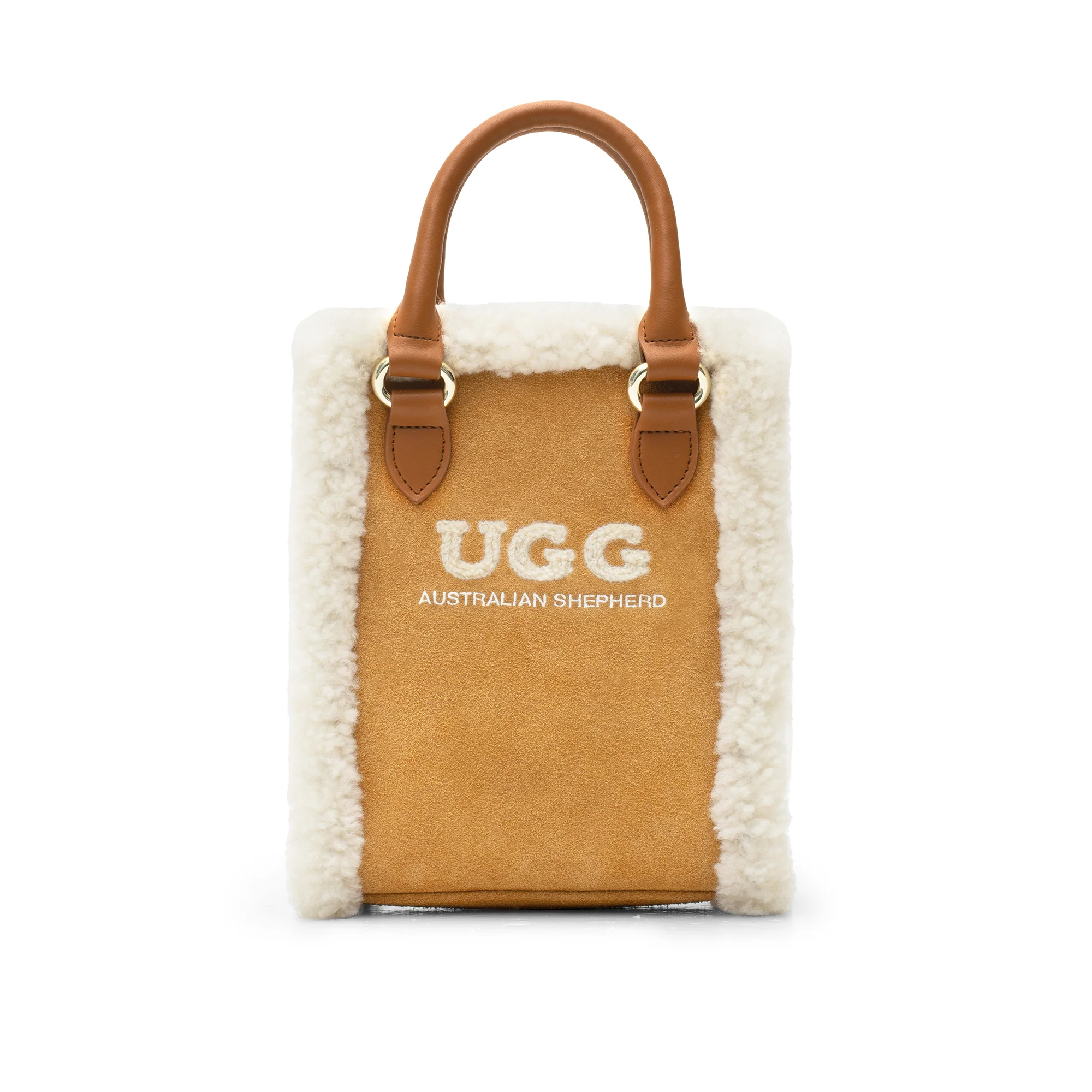UGG Wool Bag with Adjustable Strap - Image 4