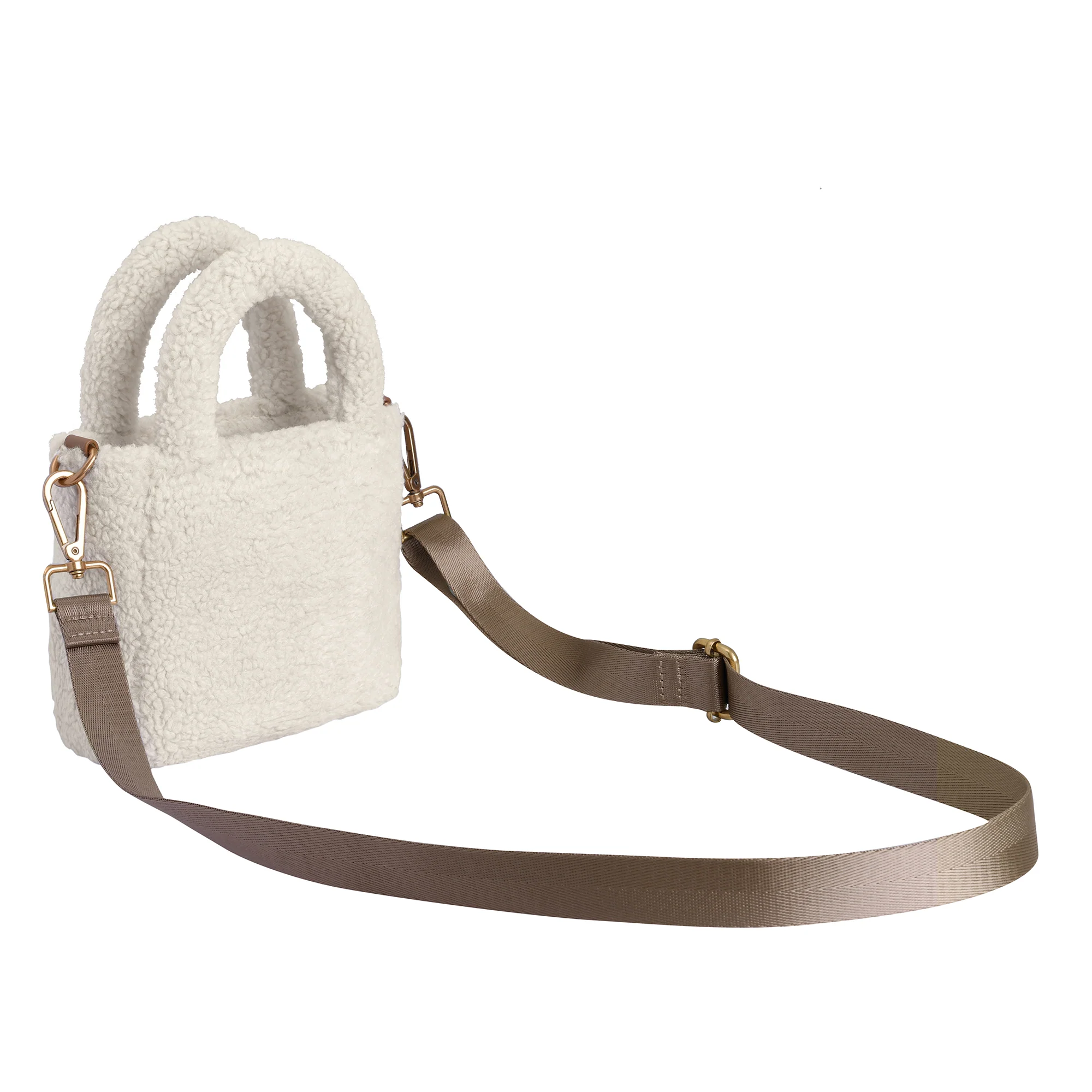 Vegan Adjustable Shoulder Handbag - Image 10