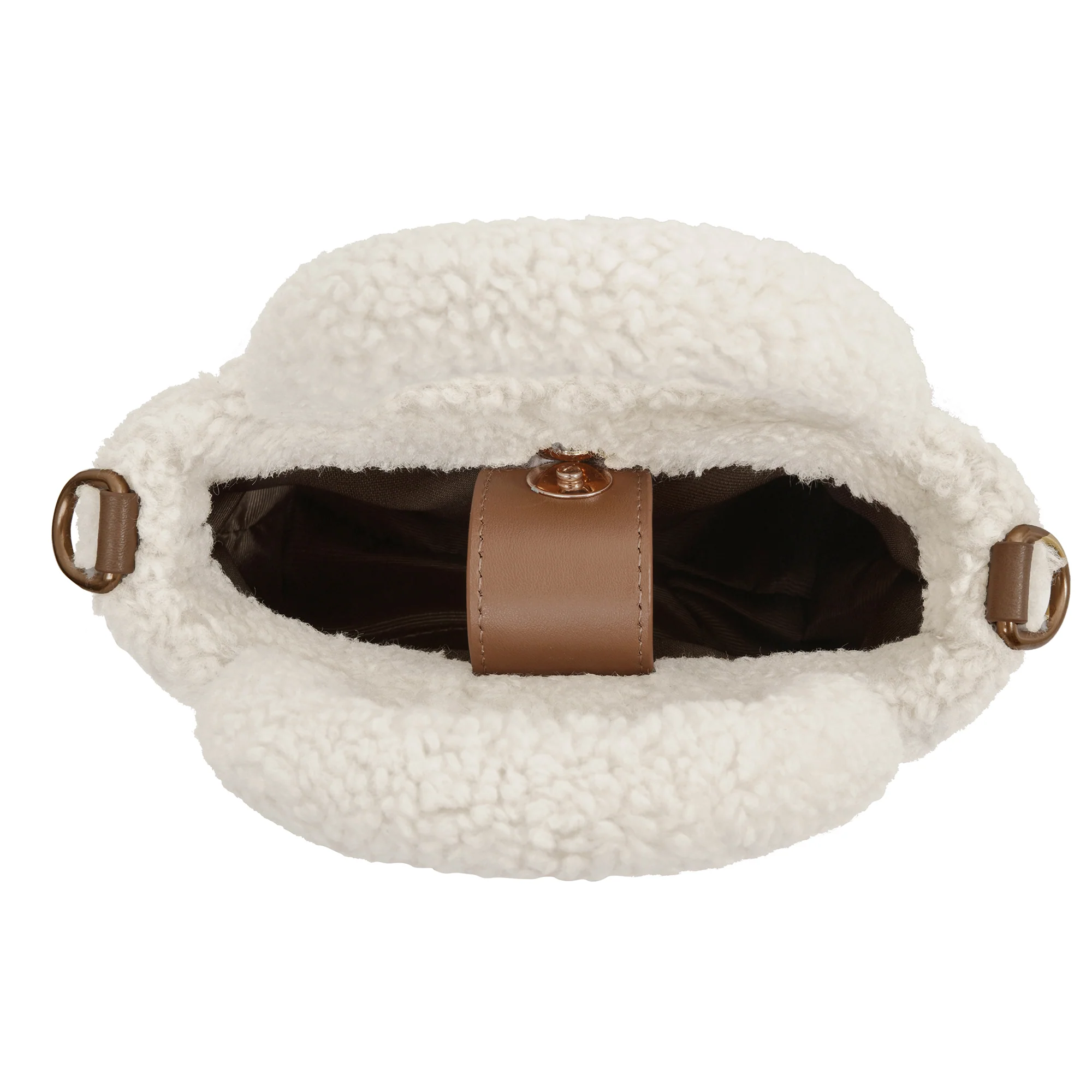 Vegan Adjustable Shoulder Handbag - Image 13