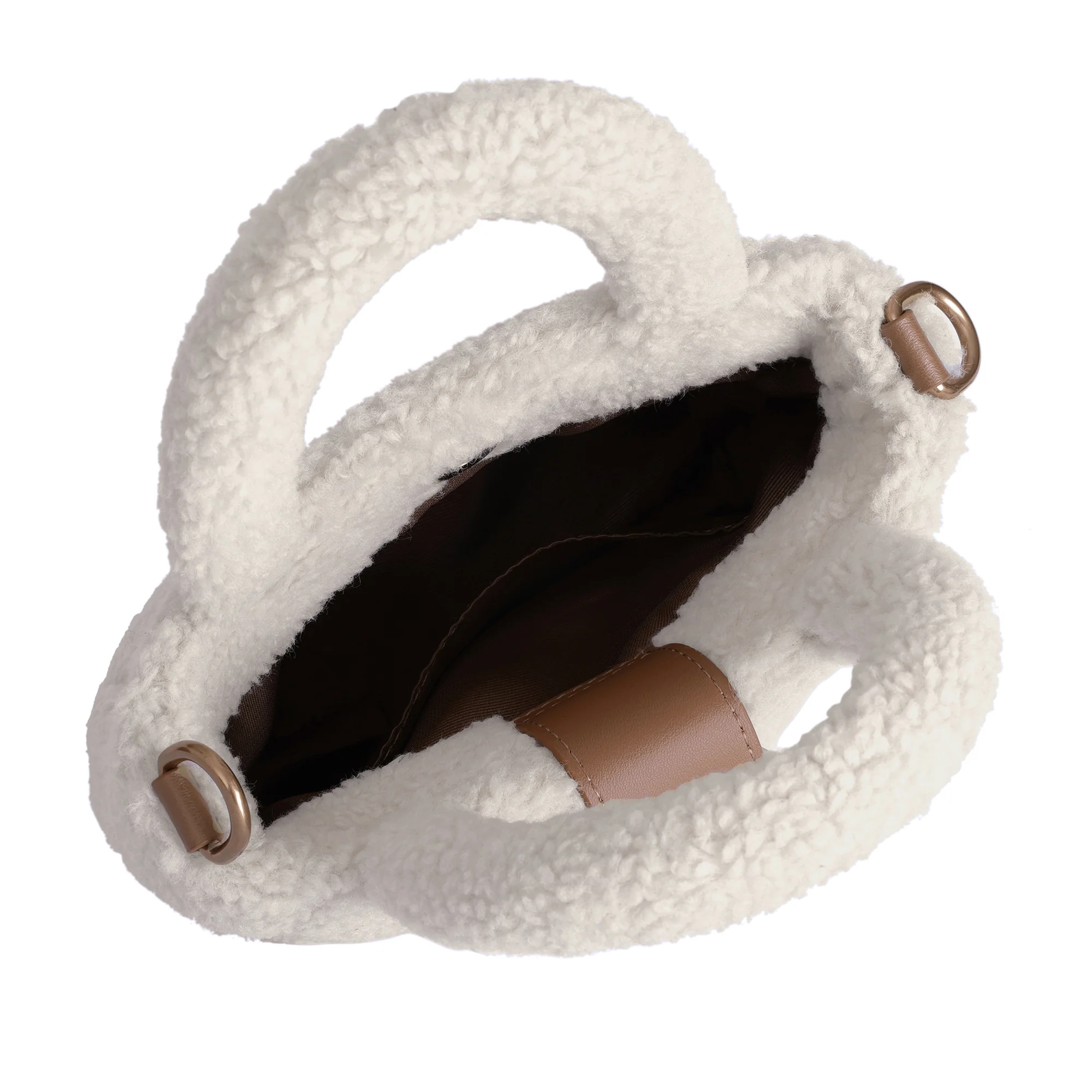 Vegan Adjustable Shoulder Handbag - Image 14