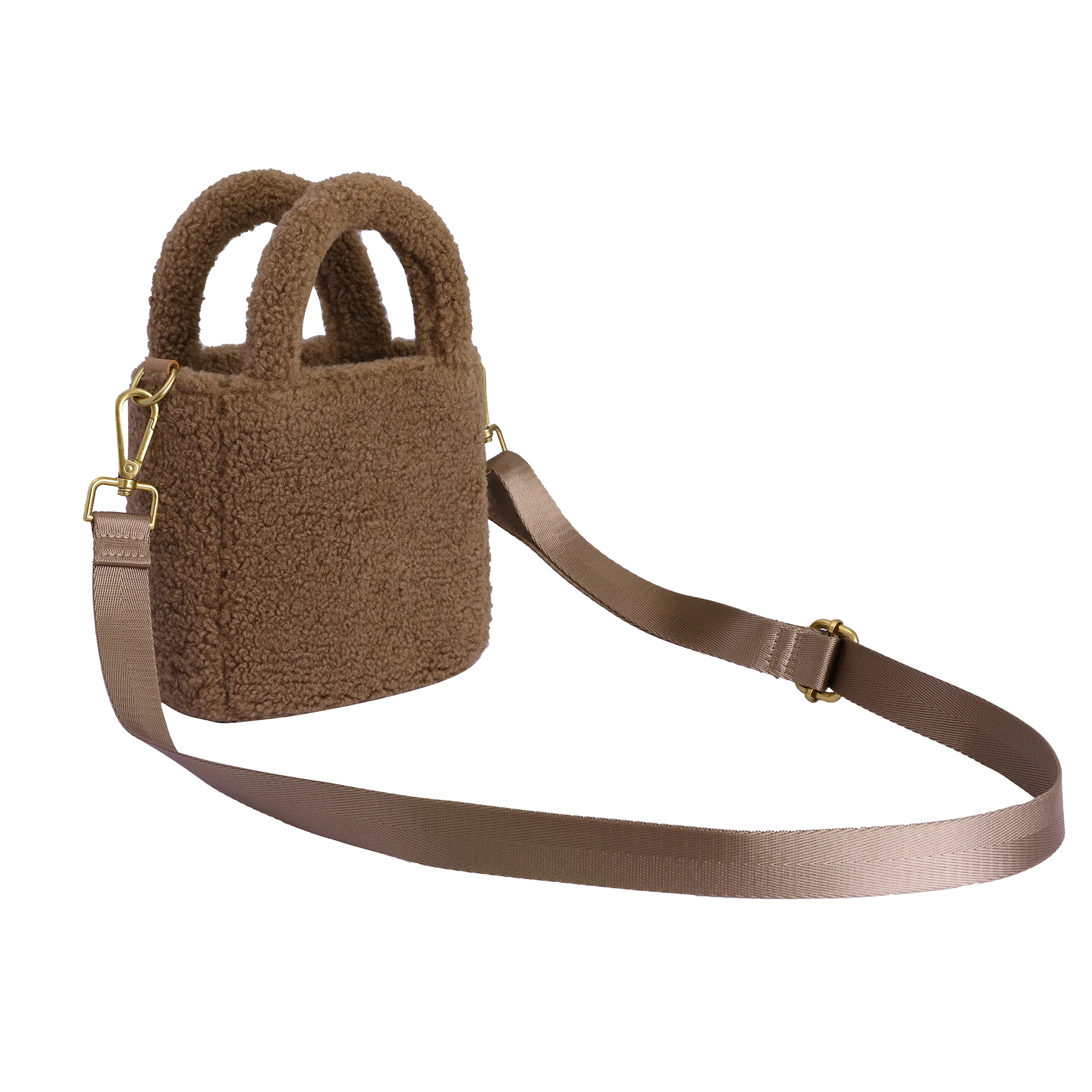Vegan Adjustable Shoulder Handbag - Image 3