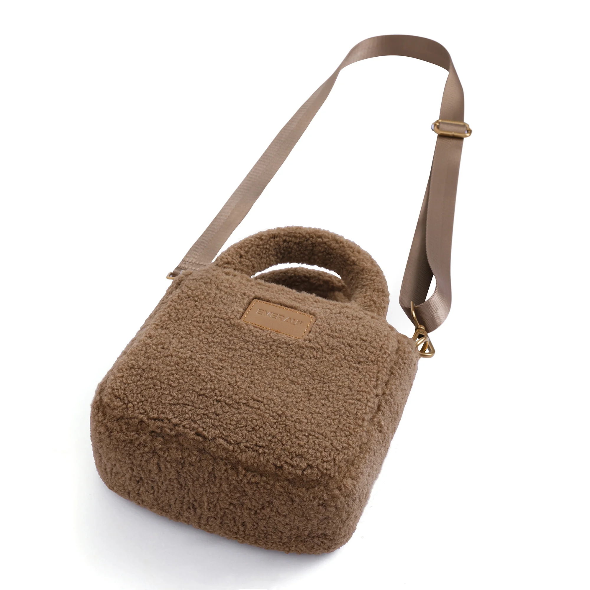 Vegan Adjustable Shoulder Handbag - Image 5