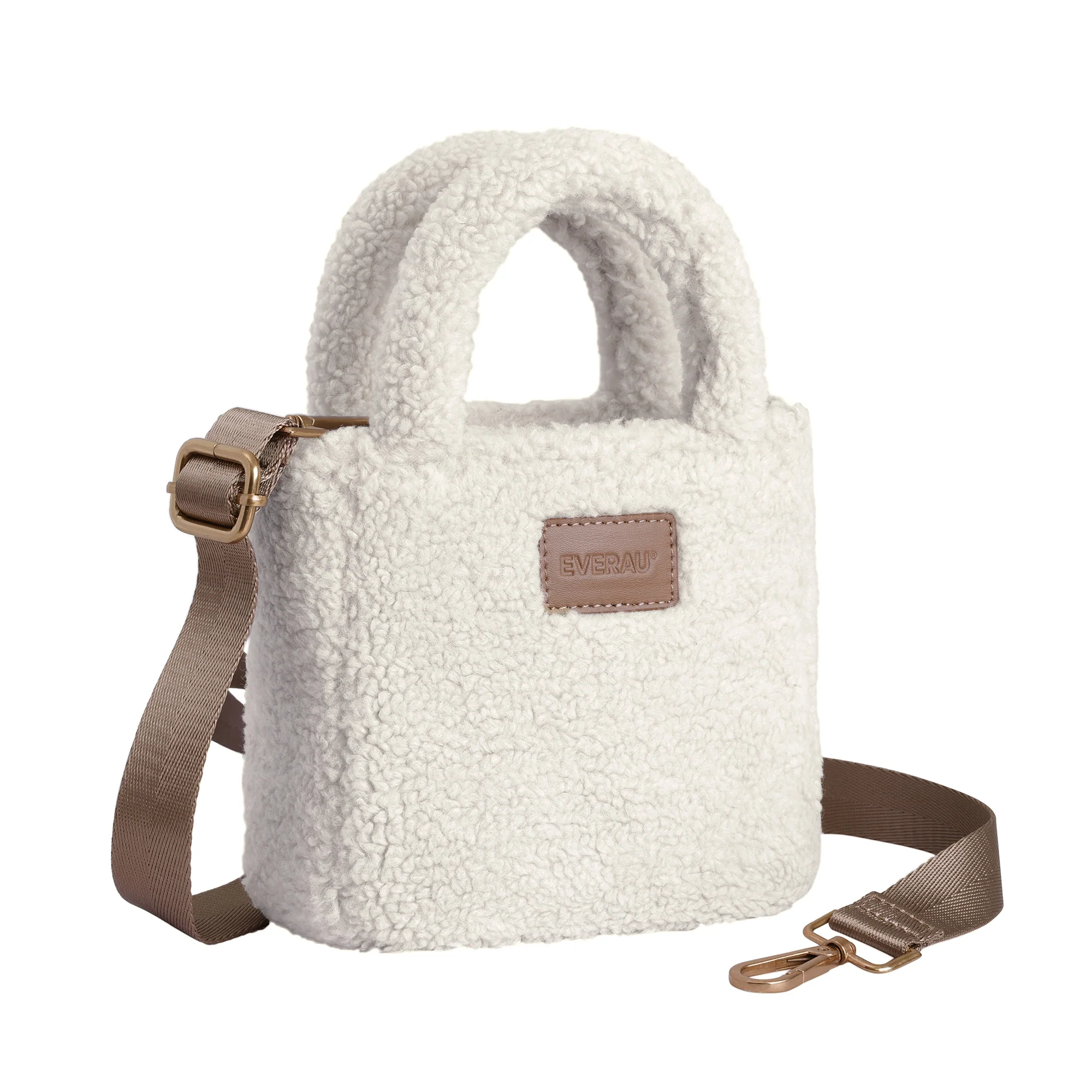 Vegan Adjustable Shoulder Handbag - Image 9