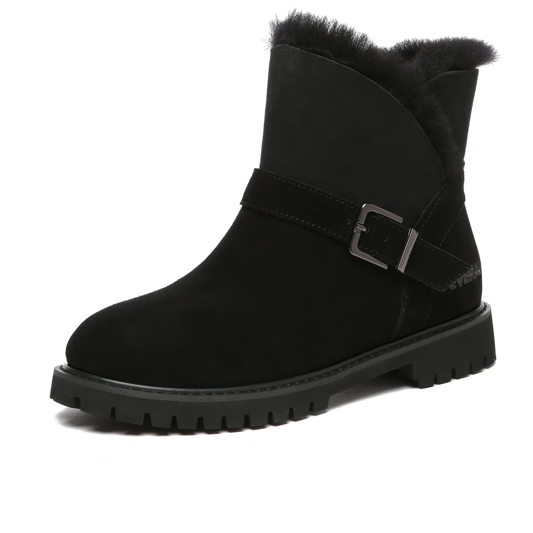 Women Buckle Mini UGG Boots - Image 8