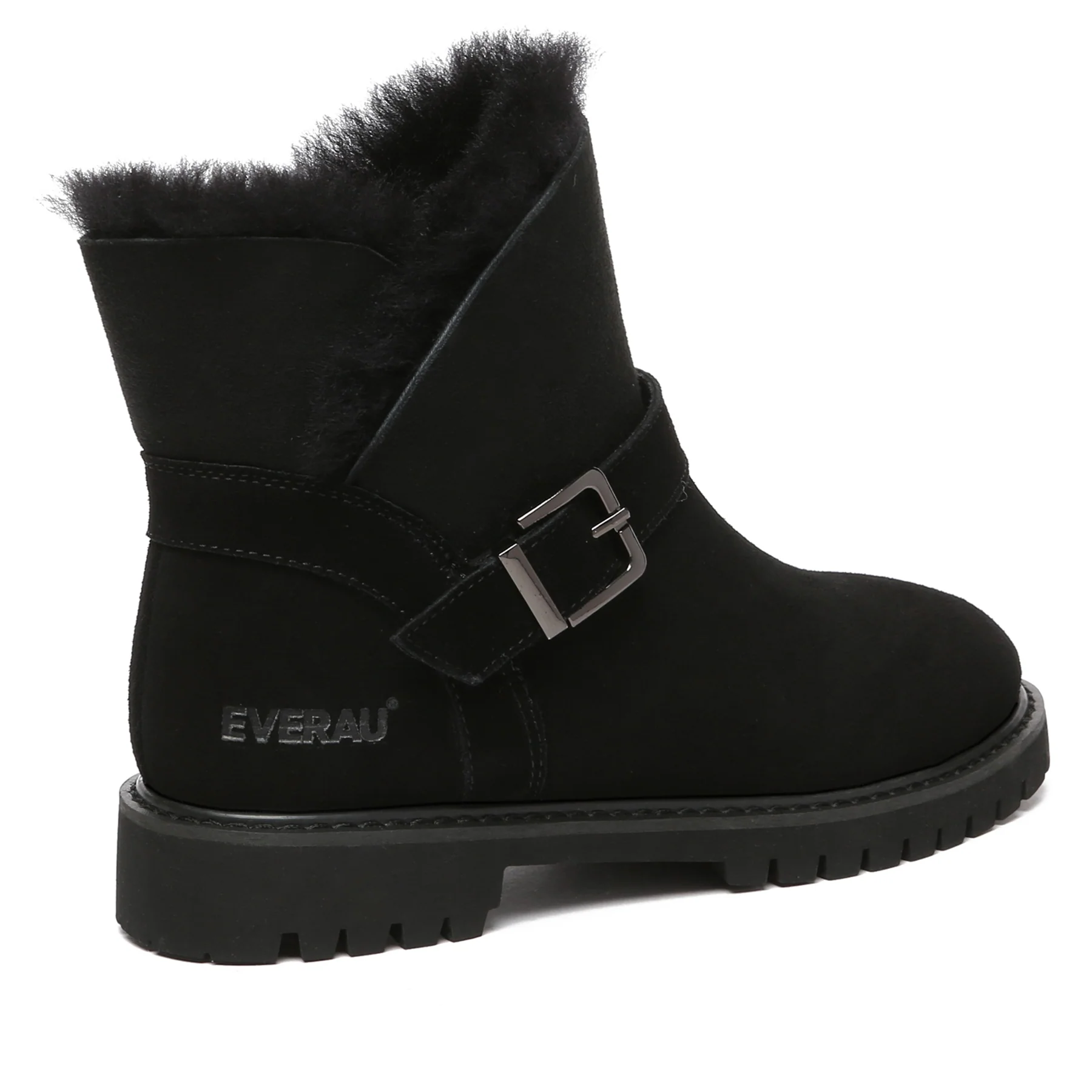 Women Buckle Mini UGG Boots - Image 9